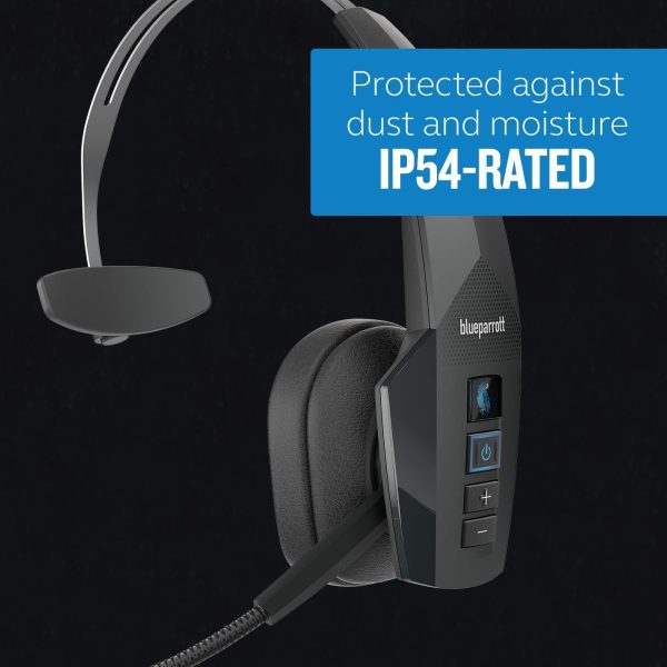 BlueParrott B350-XT Noise Cancelling Trucker Bluetooth Headset – Updated Design with Industry Leading Sound & Improved Comfort, Extended Wireless Range - Ideal for Anyone On-The-Go, Black - Image 6
